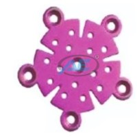 Titanium 1.5mm Burr plate 